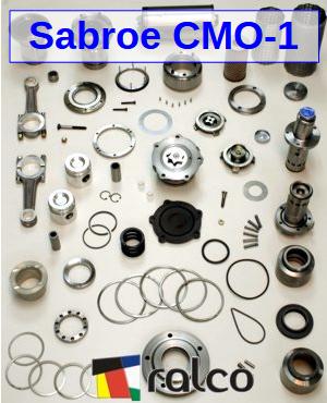 breakdown spare parts photo from Sabroe CMO-1 compressor