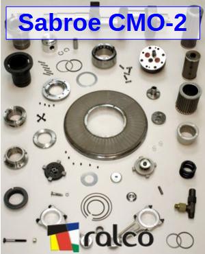 breakdown spare parts photo from Sabroe CMO-2 compressor